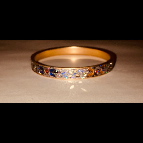 Gold Plated Bangle Bracelet - Picture 3 of 5